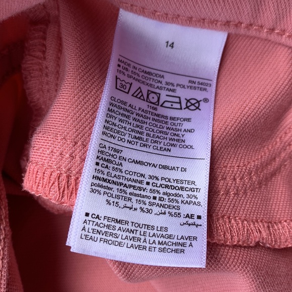 New without tags old navy ballerina jeggings in rose pink - Picture 5 of 10